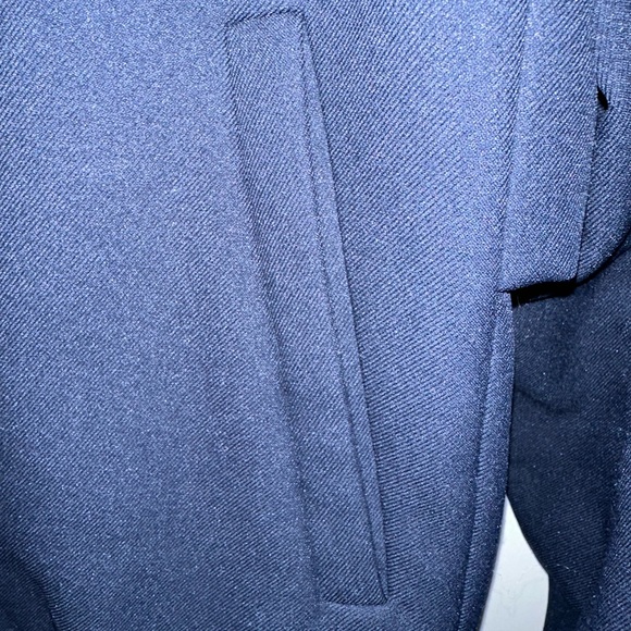 Jil Sander winter coat - size 48, Color: Med Blue - Picture 2 of 16